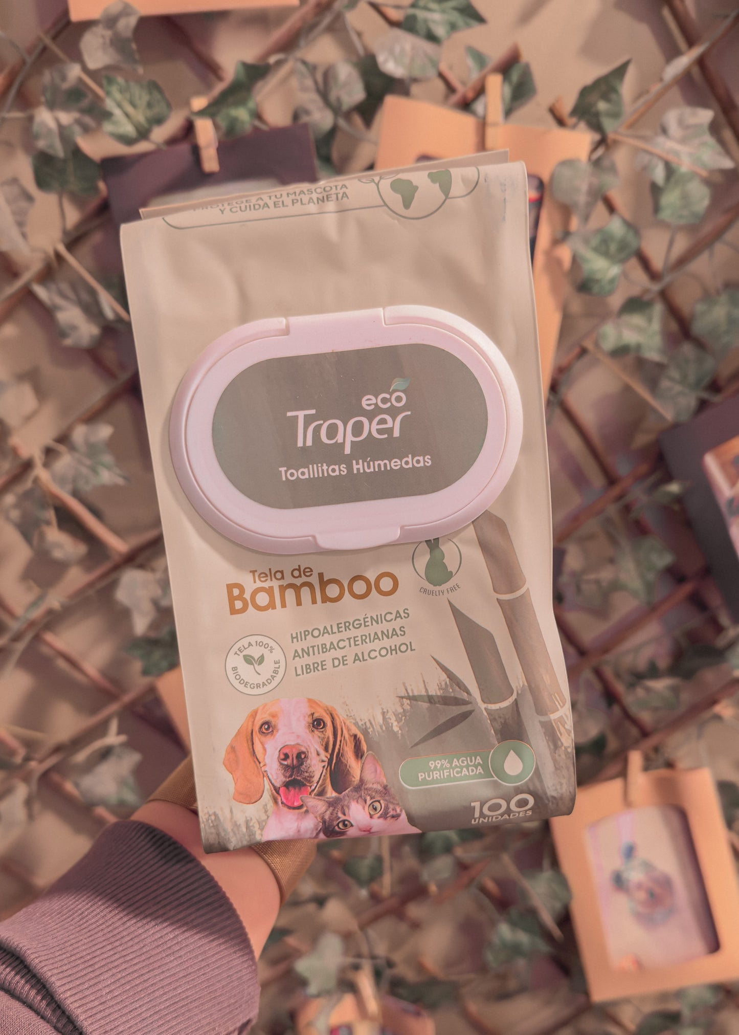 Toallas Húmedas Traper Bamboo