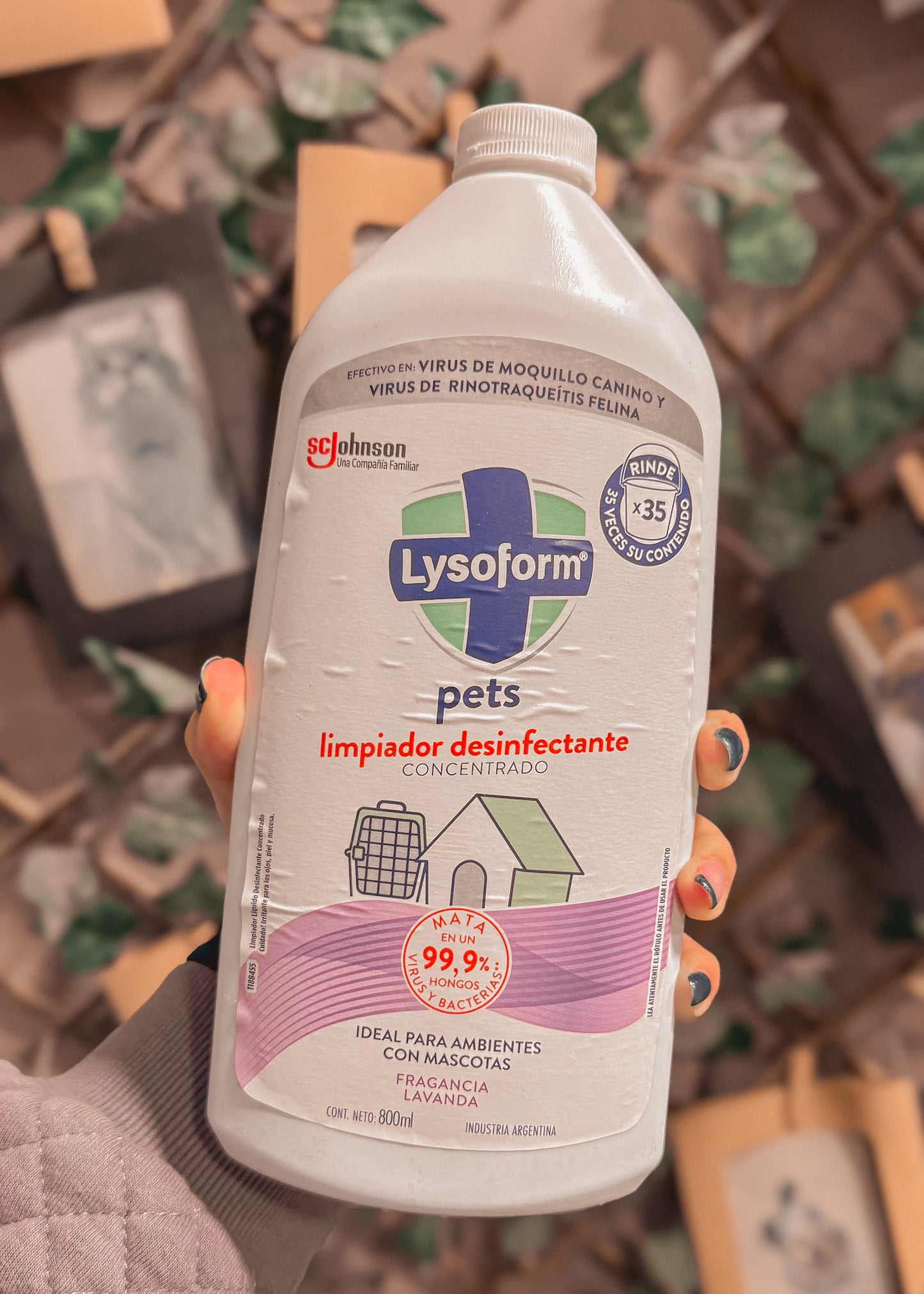 Lysoform Pets Concentrado 800mL