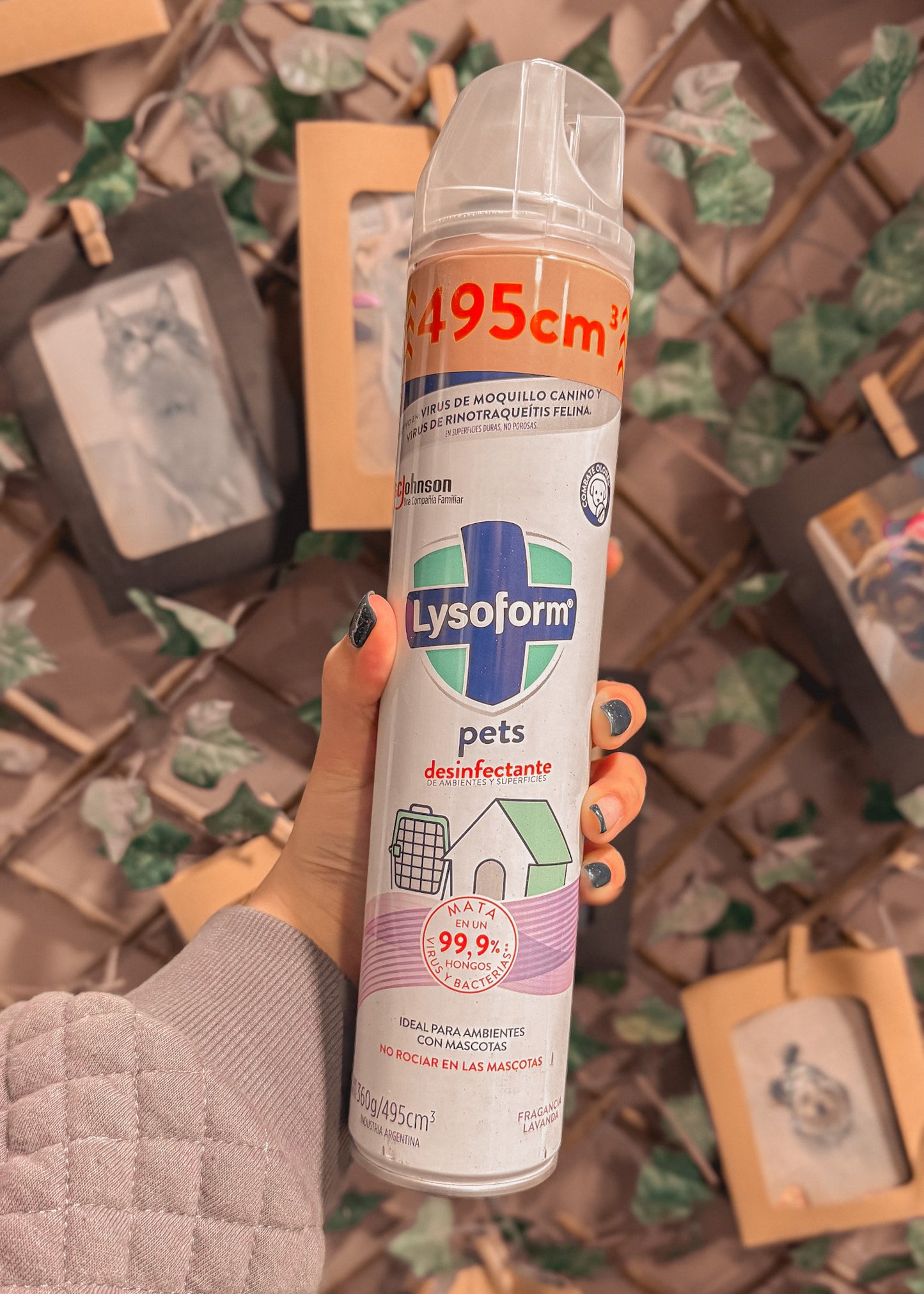 Lysoform Pets Aerosol 495cm³